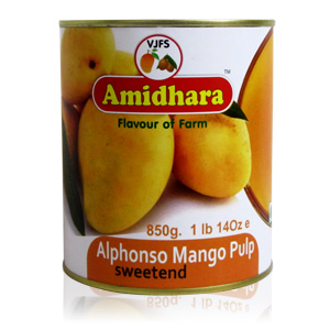 Alphonso mango pulp